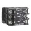 Hilfskontakt Schneider Electric XENG1191, schwarz, Hilfskontaktmodul