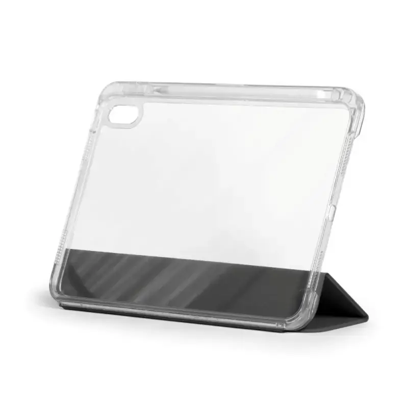 Tablet-Flip-Case Port Designs 201350 für iPad 10,9 Zoll (27,7 cm) PET, 3 Standmodi, Schwarz/Transparent
