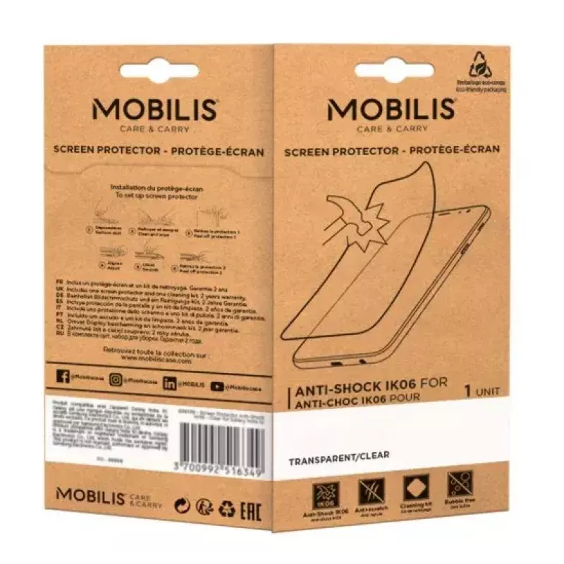 Bildschirmschutz Mobilis 036289 Samsung Galaxy A14 4G 5G Transparent