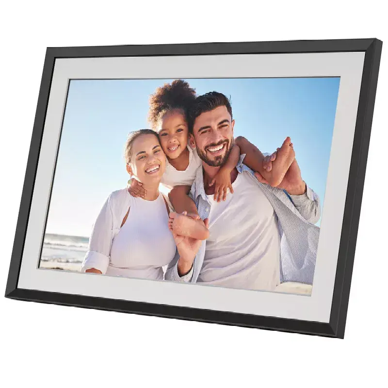 Digitaler Bilderrahmen AgfaPhoto APF1000WIFI 10 Zoll (25,4 cm) IPS 1280x800 Touchscreen Wi‑Fi 32 GB MicroSD USB‑C Schwarz