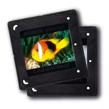 Slide Mounts Kaiser Fototechnik C.A.M./CS 5x5 cm Schwarz