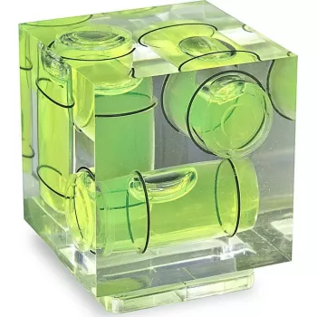 Wasserwaage KAISER Triplex Libelle 6393 — drei Libellen, Präzisionsausrichtungswerkzeug
