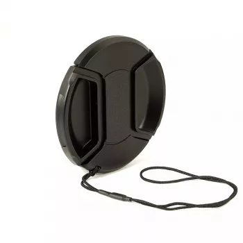 Objektivdeckel Kaiser Fototechnik Snap-On 58 mm Schwarz Durchmesser 5,8 cm