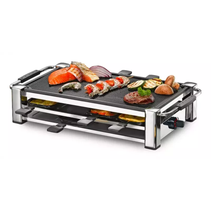 Raclette Grill Rommelsbacher RCC 1500 1500 W Chrom
