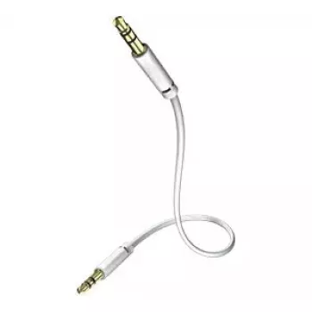 Audiokabel Inakustik 0,5 m Star MP3 3,5 mm 2 x Cinch Weiß