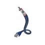 Netzwerkkabel Inakustik 00480303 RJ-45 Cat6 3 m Blau Silber
