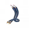 Audio-Kabel Inakustik 00404015 1,5 m 2 x RCA Blau