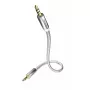 Audiokabel Inakustik 004101015 1,5m 3,5mm Weiß