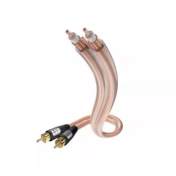 Audiokabel Inakustik 00304107 0,75 m RCA Transparent