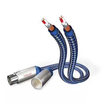 Audio-Kabel Inakustik 00405007 0,75 m XLR-Stecker auf XLR-Buchse Kupfer