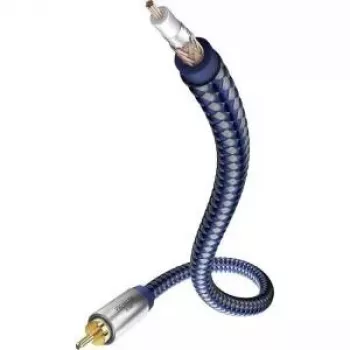Audio-Monokabel inakustik Premium SUB 5.0 m — 1x Mono-Anschluss, 5,0 m Länge