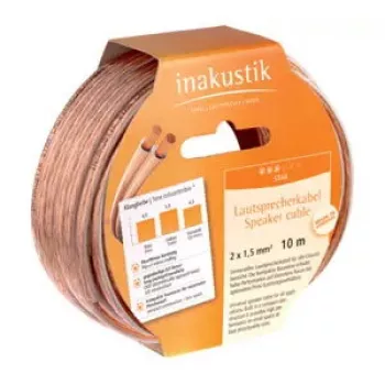 Lautsprecherkabel Inakustik 10m Star Transparent