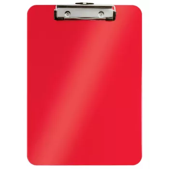 Klemmbrett Leitz WOW A4 Metall Rot 80 Blatt