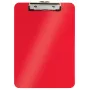 Klemmbrett Leitz WOW A4 Metall Rot 80 Blatt