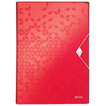 Sichthüllenmappe Leitz WOW Rot A4 Polypropylen PP