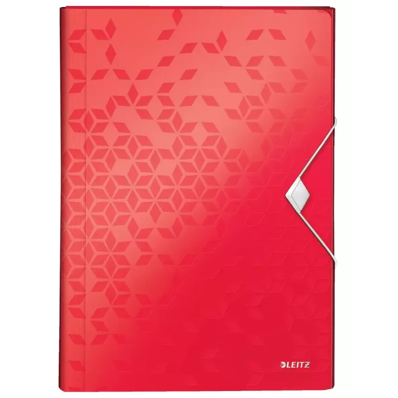 Sichthüllenmappe Leitz WOW Rot A4 Polypropylen PP