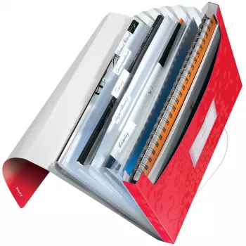 Sichthüllenmappe Leitz WOW Rot A4 Polypropylen PP