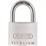 Vorhängeschloss ABUS Titalium 64TI/40, Set mit 4 gleichschließenden Schlössern und 5 Schlüsseln, 40 mm Bügel