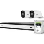 Mini-PoE-Tubus-Überwachungssystem ABUS TVVR36423T mit 2 PoE-Mini-Tubuskameras und Netzwerk-Recorder