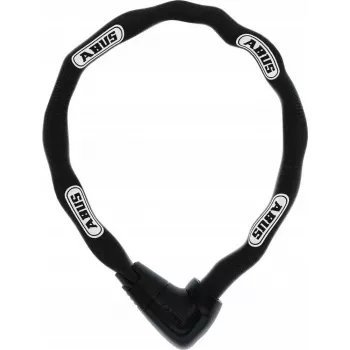 Kettenschloss ABUS 9809K/140 BK — ABUS 14 mm gehärtete Stahlkette, 140 cm Länge