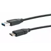 USB-Kabel Schwaiger CK 3141 USB 3.2 Gen 1 1m USB A USB C Schwarz