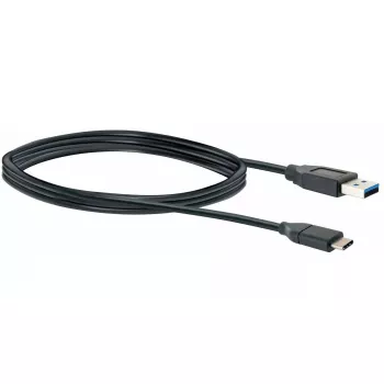 USB-Kabel Schwaiger CK 3141 USB 3.2 Gen 1 1m USB A USB C Schwarz