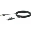 Schwaiger USB-Kabel CK 3112 USB 2.0 1m USB A Micro-USB B Schwarz