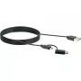 Schwaiger USB-Kabel CK 3112 USB 2.0 1m USB A Micro-USB B Schwarz