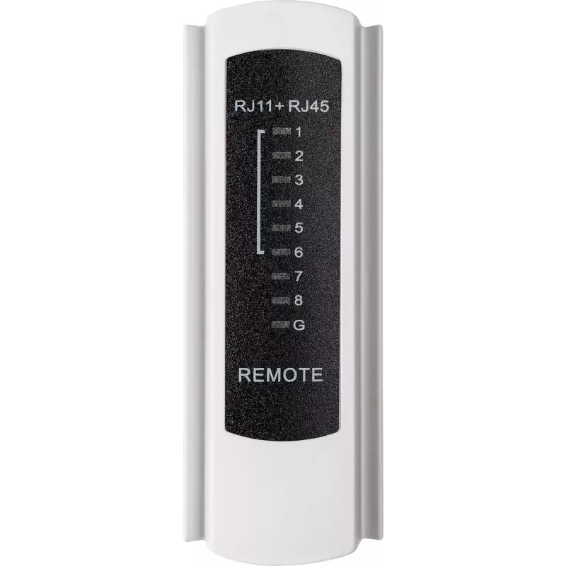 Netzwerkkabeltester Schwaiger NWM1 531 RJ-11 RJ-45 Schwarz Weiß