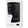 Netzwerkkabeltester Schwaiger NWM1 531 RJ-11 RJ-45 Schwarz Weiß