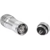 Grillleuchte Schwaiger GLED0030 Schwarz Silber Aluminium Gummi Batterie 0,5 W