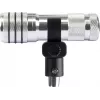 Grillleuchte Schwaiger GLED0030 Schwarz Silber Aluminium Gummi Batterie 0,5 W