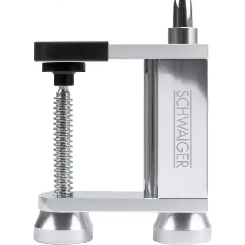 Grillleuchte Schwaiger GLED0030 Schwarz Silber Aluminium Gummi Batterie 0,5 W