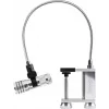 Grillleuchte Schwaiger GLED0030 Schwarz Silber Aluminium Gummi Batterie 0,5 W
