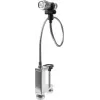 Grillleuchte Schwaiger GLED0030 Schwarz Silber Aluminium Gummi Batterie 0,5 W