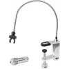 Grillleuchte Schwaiger GLED0030 Schwarz Silber Aluminium Gummi Batterie 0,5 W
