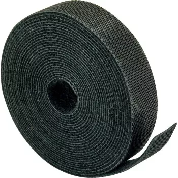 Klettverschluss Schwaiger KMKK3010 Schwarz 12mm x 3000mm