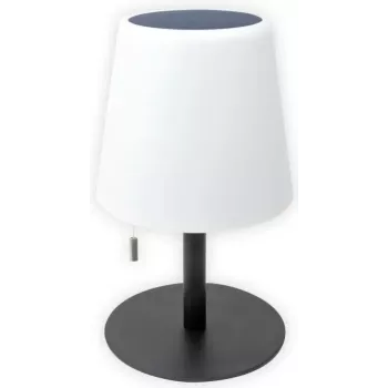 Tischleuchte SCHWAIGER TILA0166 LED 13×0,18 W Touch, Akku 1800 mAh, 5 V, schwarz/weiß