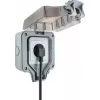 Steckdose Schwaiger SOAD0100 Grau IP66 230V 16A