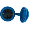 Steckdose Schwaiger SOAW0044 Blau Grau IP44 230V 16A