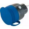 Steckdose Schwaiger SOAW0044 Blau Grau IP44 230V 16A