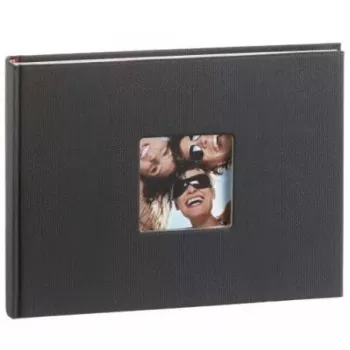 Fotoalbum Walther Design FA-207-B Schwarz 40 Blatt