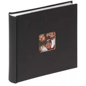 Fotoalbum Walther Design FUN Schwarz 200 Blatt 10 x 15