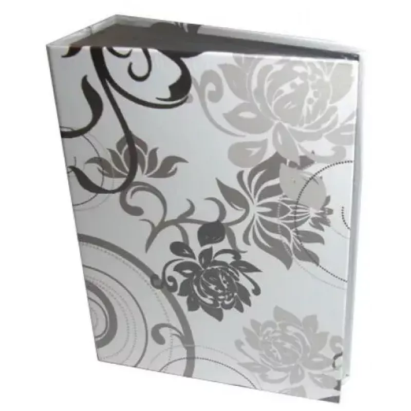 Fotoalbum Walther Design Grindy Schwarz Grau 100 Blatt 10 x 15
