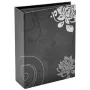Fotoalbum Walther Design Grindy Schwarz Grau 100 Blatt 10 x 15