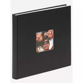 Fotoalbum Walther Design Fun Schwarz 40 Blätter M