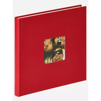 Fotoalbum Walther Design Fun Rot 40 Blatt M