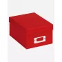 Aufbewahrungsbox Walther FB-115-R Rechteckig Papier Rot