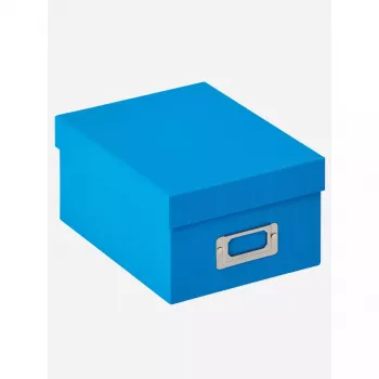 Aufbewahrungsbox Walther FB-115-U Rechteckig Papier Blau