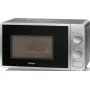 Solo-Tischmikrowelle Clatronic Bomann MW 6014 CB — 20 L, 700 W, Drehregler, Silber